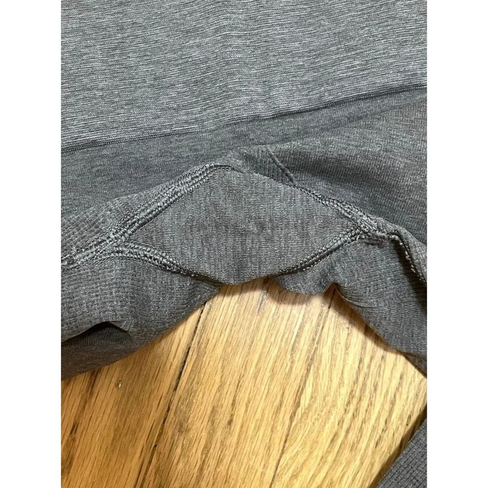 Blanqi‎ Gray Heathered Seamless Hipster Leggings Activewear Athleisure Small S